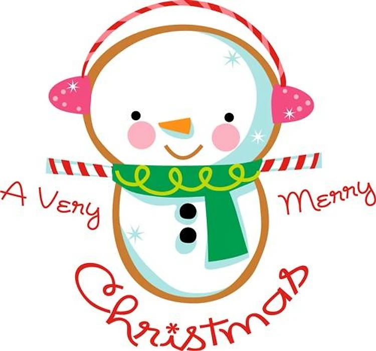 MERRY CHRISTMAS APPLIQUE