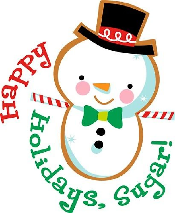 HAPPY HOLIDAYS SUGAR