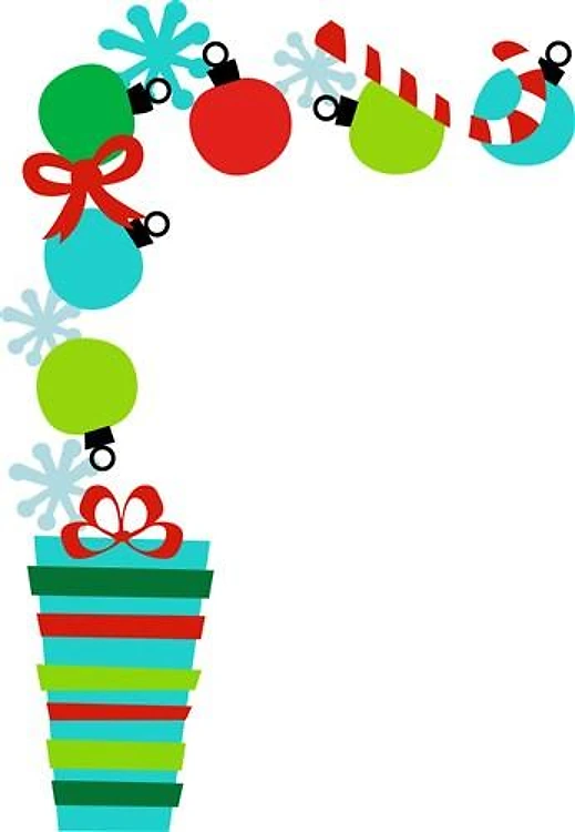 CHRISTMAS CORNER BORDER