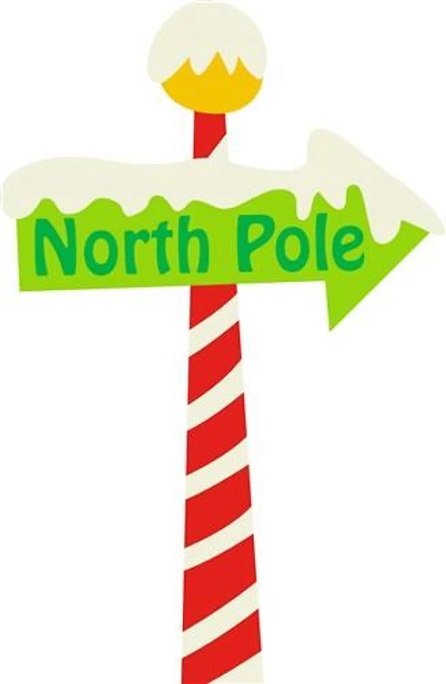 NORTH POLE SIGN