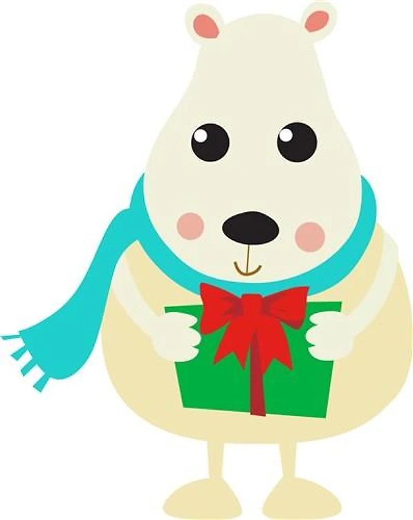 HOLIDAY POLAR BEAR