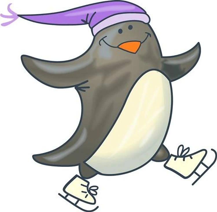 PENGUIN ON SKATES