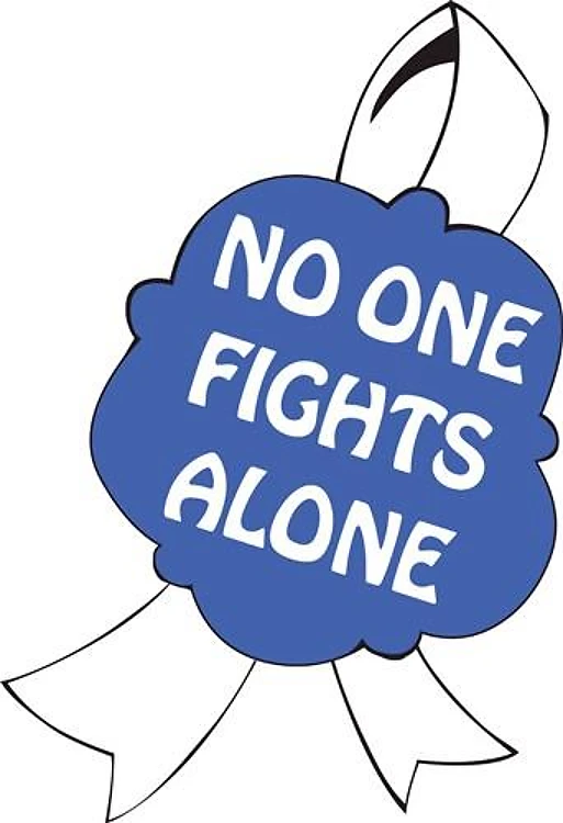 NO ONE FIGHTS ALONE