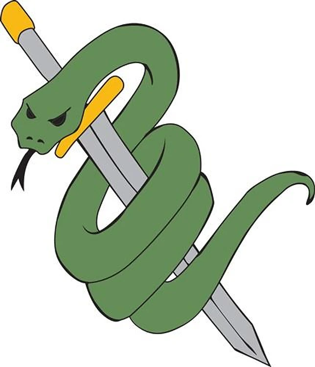 SERPENT ON SWORD