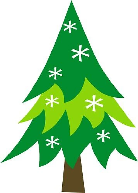 APPLIQUE PINE TREE