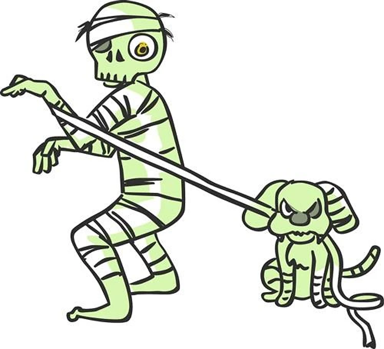 UNDEAD MAN AND DOG