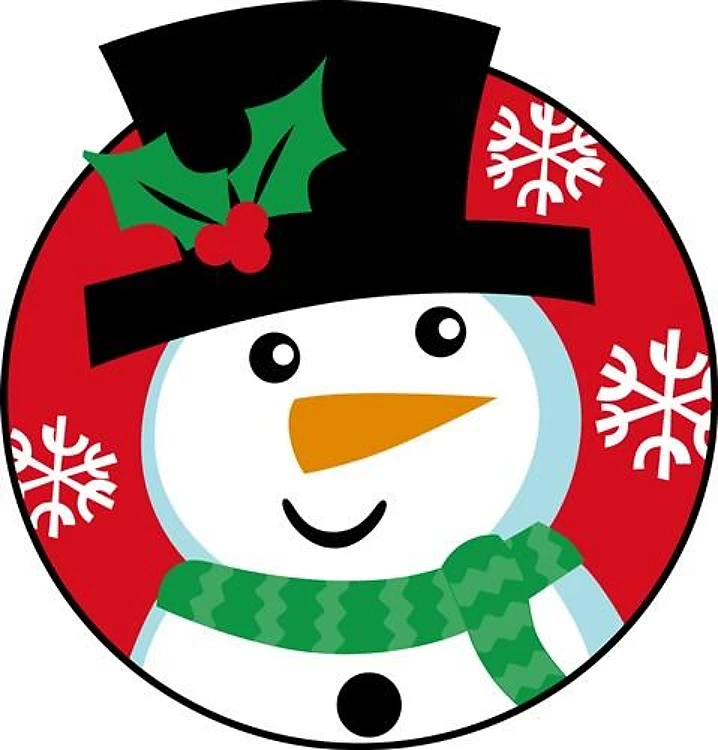 TOP HAT SNOWMAN