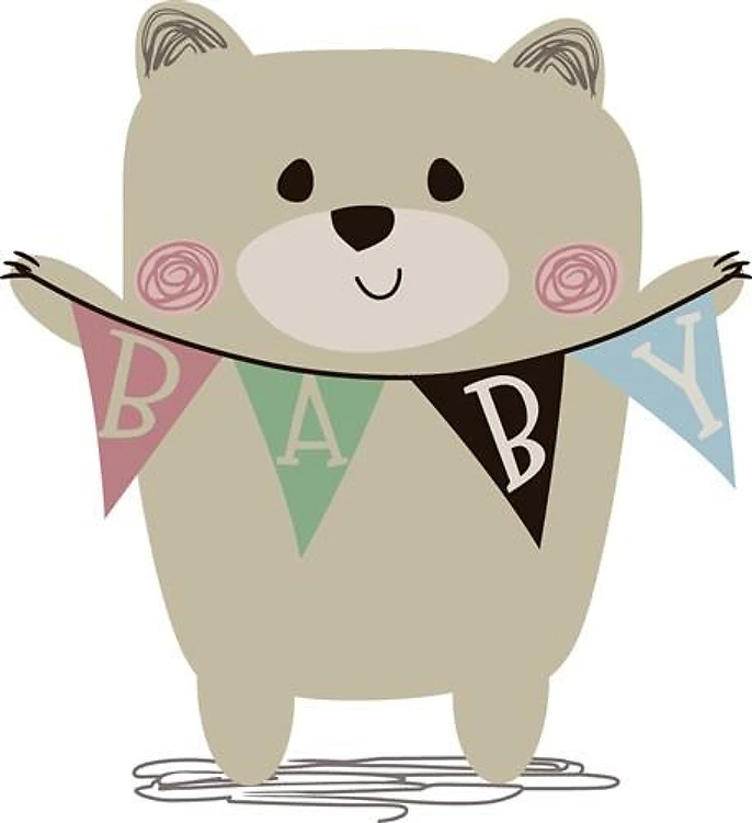 BABY BANNER BEAR