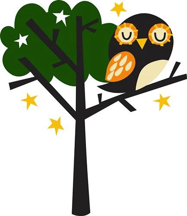 OWL IN TREE
