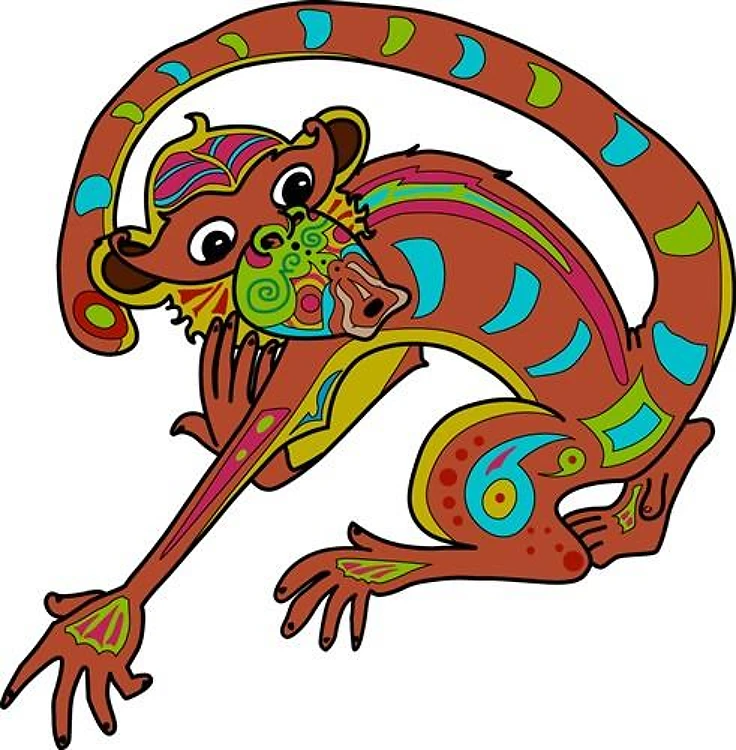 EMBELLISHED MONKEY