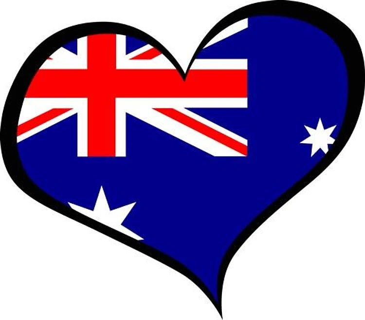 AUSTRALIAN HEART FLAG