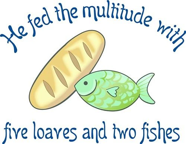 JESUS FED THE MULTITUDE