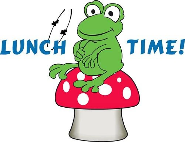 LUNCH TIME FROG