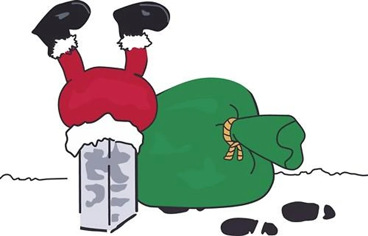 STUCK SANTA