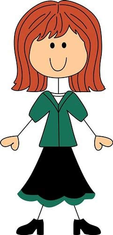 STICK FIGURE WOMAN