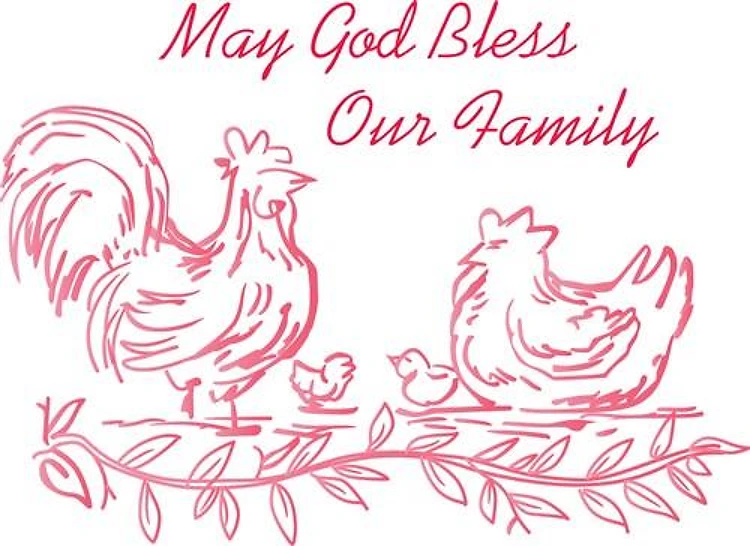 GOD BLESS OUR FAMILY