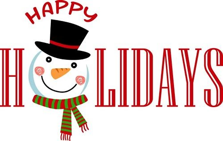 HAPPY HOLIDAYS
