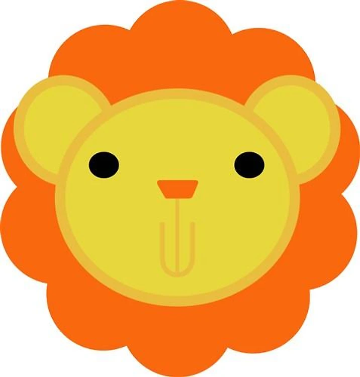 LION FACE APPLIQUE