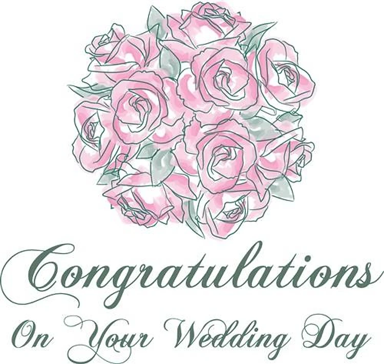 CONGRATULATIONS ON WEDDING