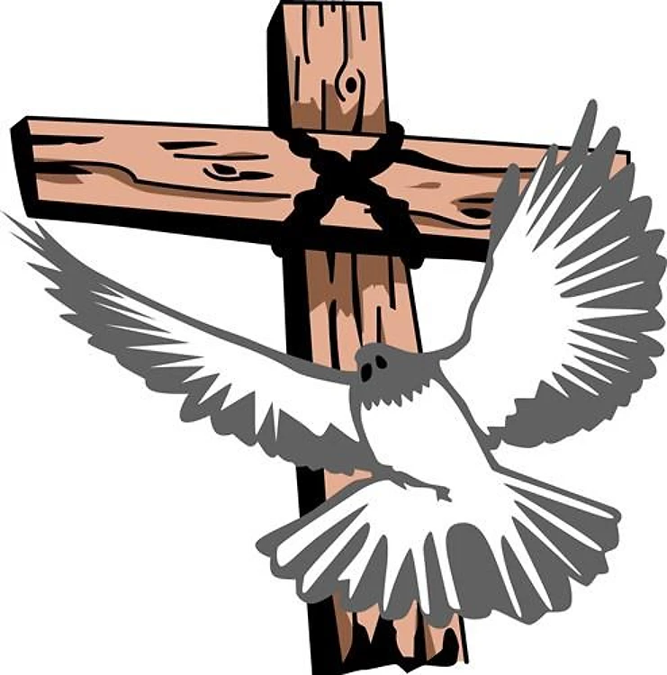 CROSS AND DOVE
