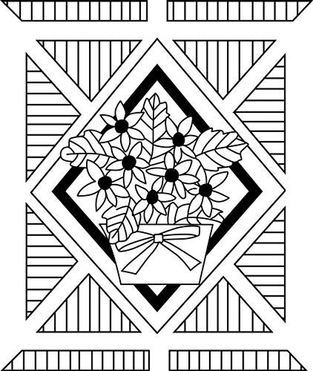 COUNTRY FLOWERS LINEWORK