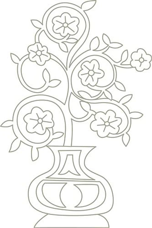 FLORAL LINEWORK