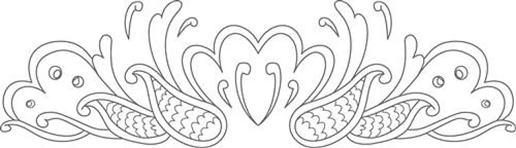 SCROLL PAISLEY