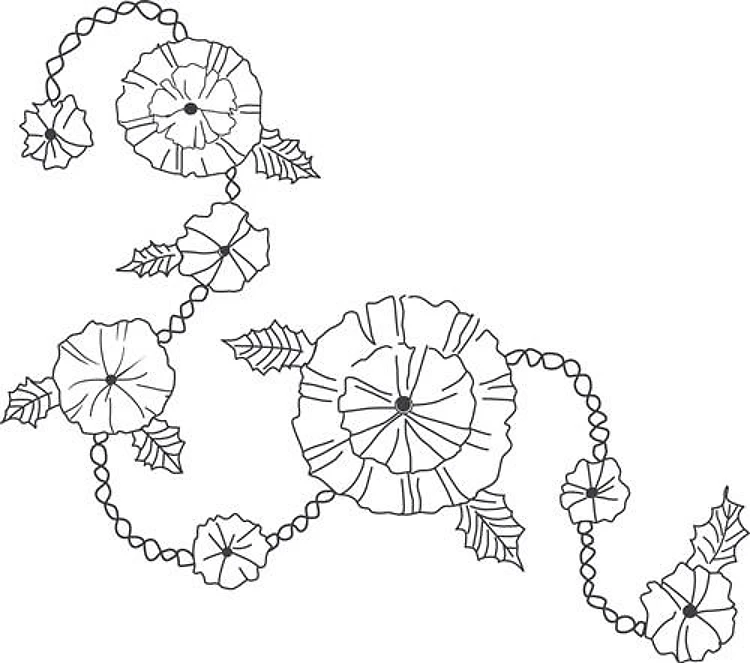 FLORAL LINEWORK
