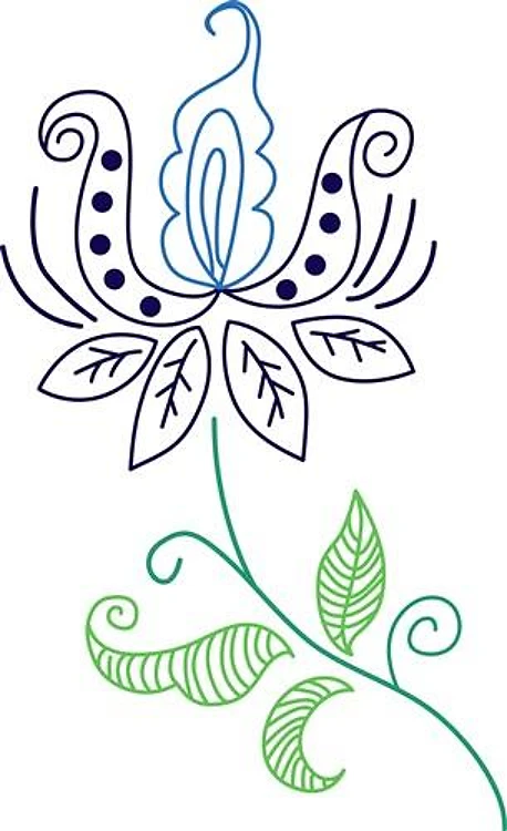 Damask Flower