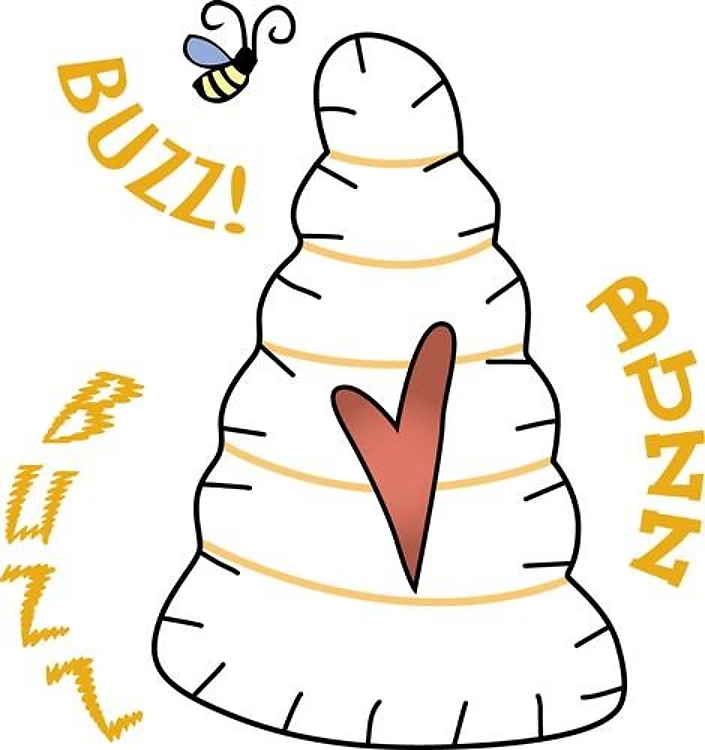 Beehive Buzz Applique