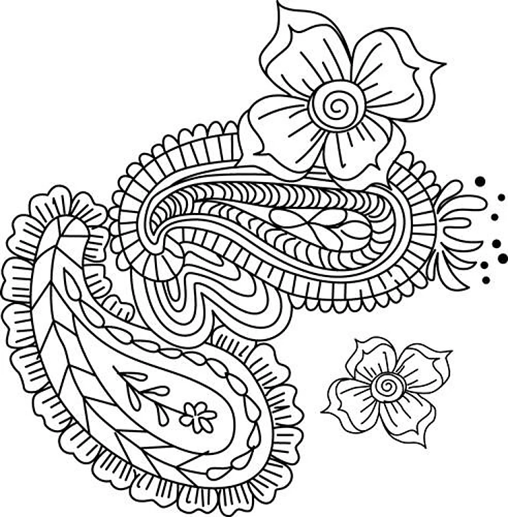 Paisley Floral