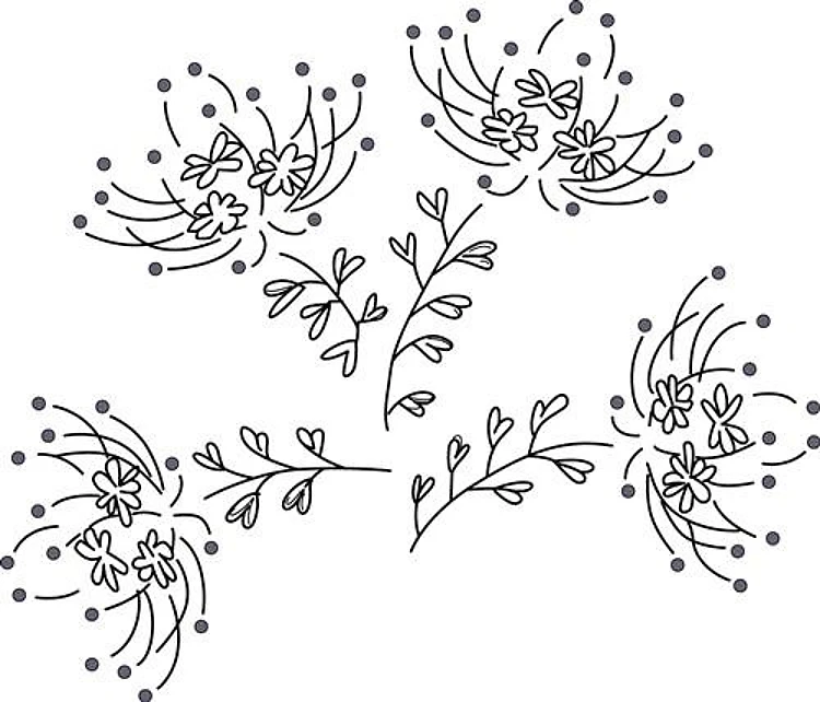 Wildflower Damask