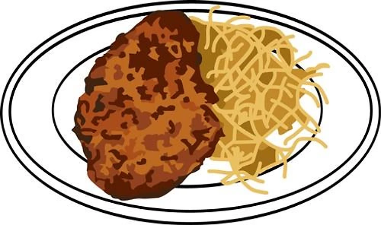 Schnitzel With Noodles