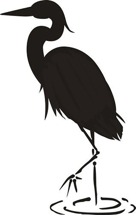Heron Silhouette