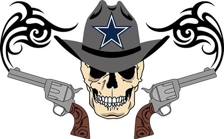 Cowboy Star Skull