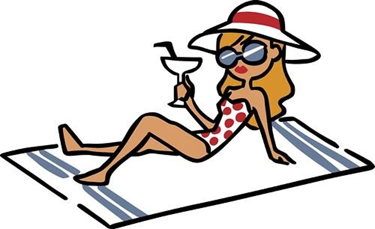 Beach Lady