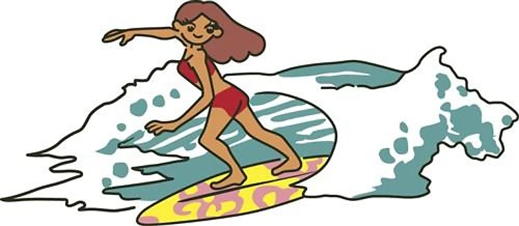 Lady Surfer