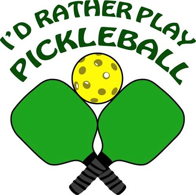 Id Rather Play Pickleball
