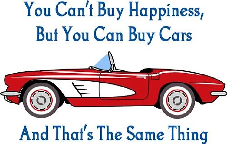 Buy Cars, Buy Happiness