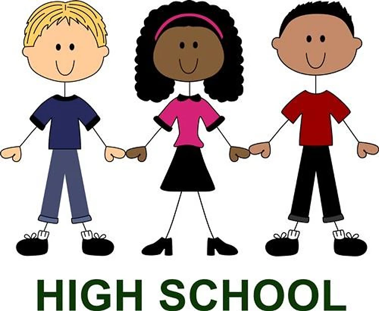 High School Stick Figures