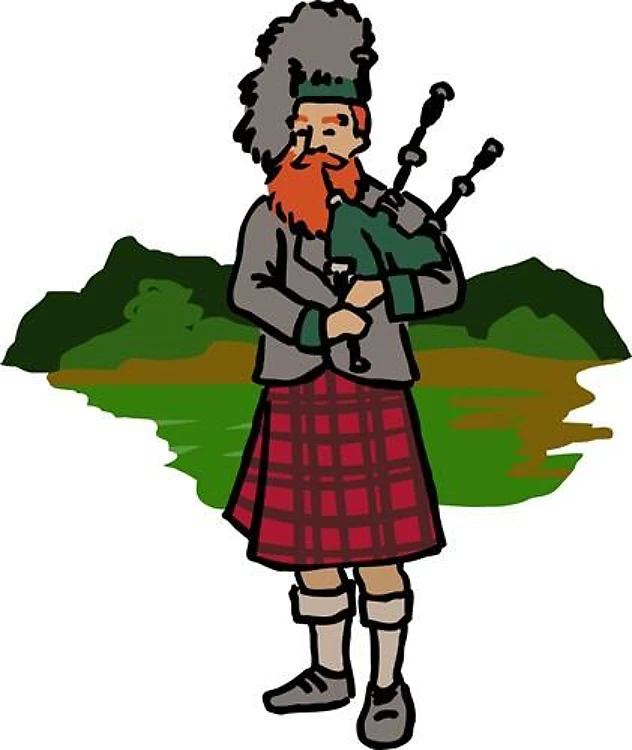 Scottish Bagpiper