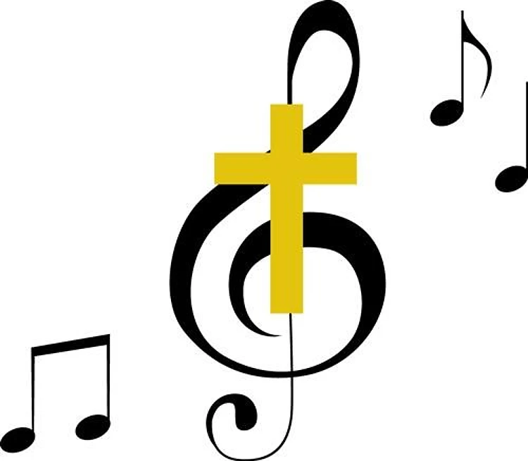 Treble Clef And Cross