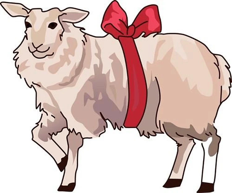 Christmas Sheep