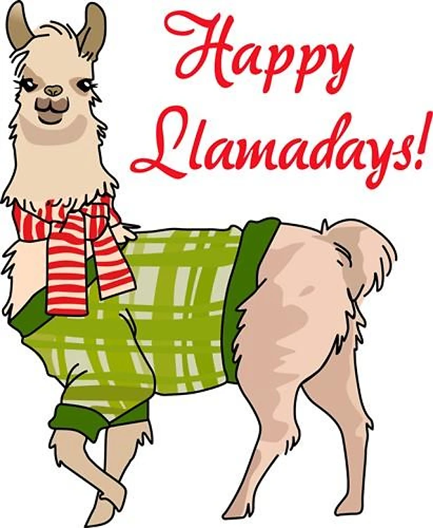 Happy Llamadays