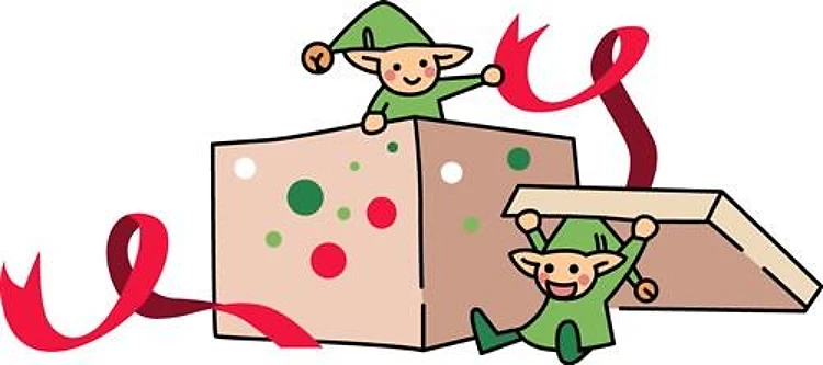 Elves In Present
