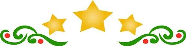 Stars And Berry Border