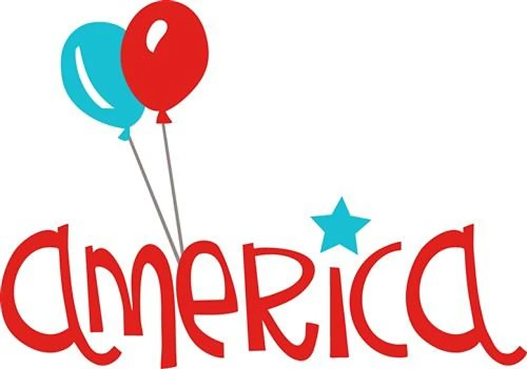America With Balloons