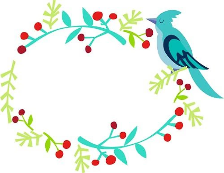 Blue Jay Berry Frame
