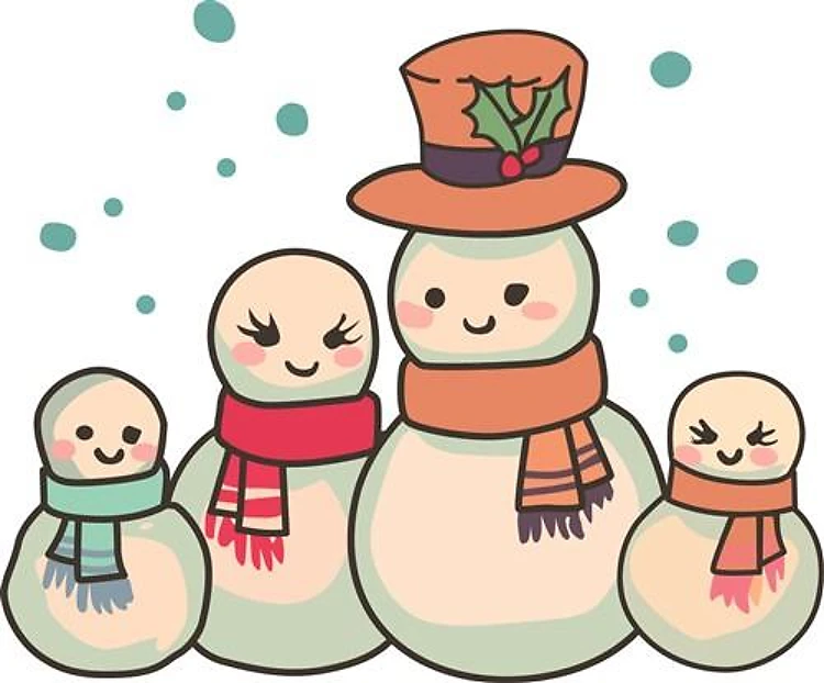 Snowman Family