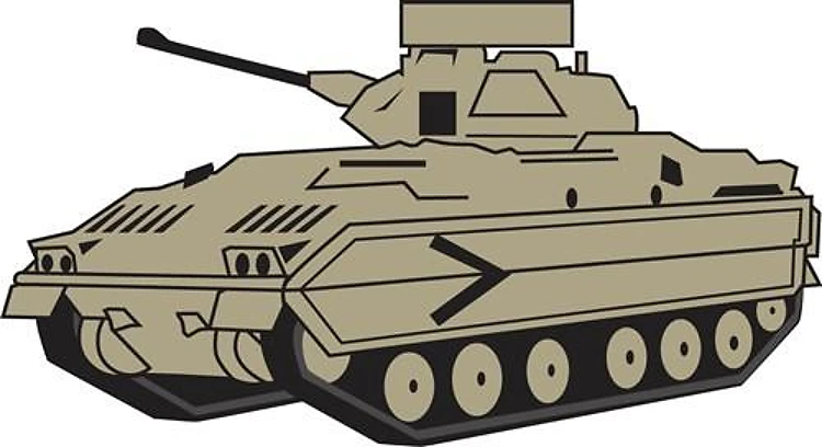 M Two Bradley Tank